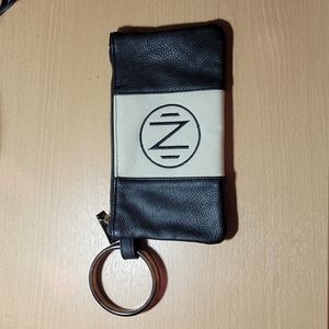 Mudpie Monogram "N" Wristlet-Clutch